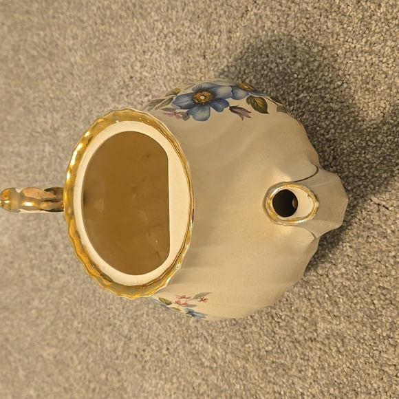 Vintage Sadler England Floral Teapot No Lid - Picture 4 of 6